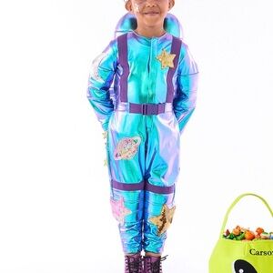 Pottery Barn kids sparkle astronaut costume